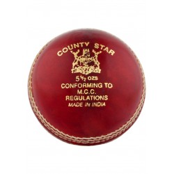 GM County Star Cricket Leather Ball
